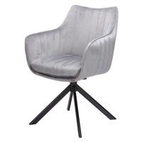 Jídelní židle OZOLAO šedá/černá
