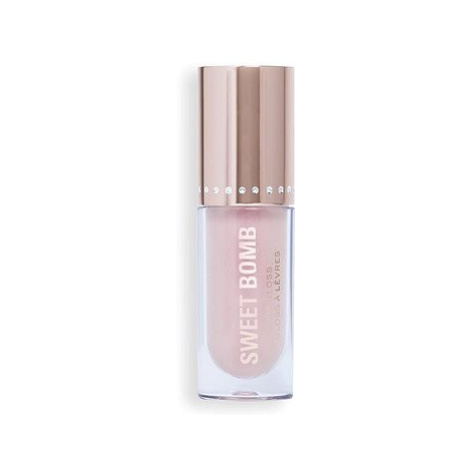 REVOLUTION Sweet Bomb Lip Gloss Vanilla Ice White Holo 4,5 ml Makeup Revolution