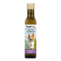TropiDog Lněný a ostropestřecový olej pro psy 250ml