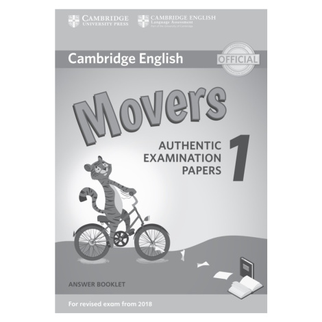 Cambridge English Young Learners 1 for revised exam from 2018 Movers Answer Booklet