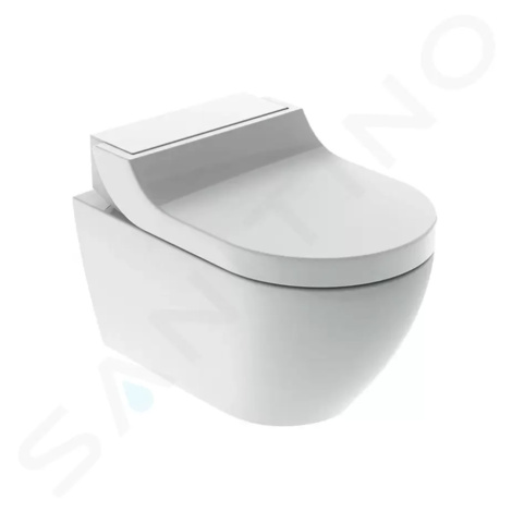 Geberit 146.092.11.1 - Elektronický bidet Tuma Classic s keramikou, Rimfree, SoftClosing, alpská