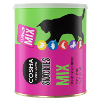 Výhodné balení Cosma Snackies Maxi Tube - lyofilizované snacky pro kočky - Mix s 5 druhy 3 x 150