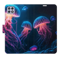 iSaprio flip pouzdro Jellyfish pro Samsung Galaxy A22 5G