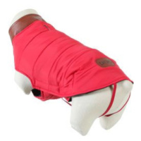 Obleček prošívaná bunda pro psy London červená 35cm