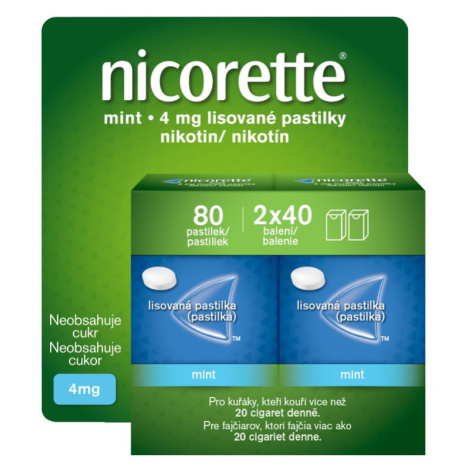 Volně prodejné léky Nicorette