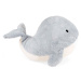 Plyšová velryba Lollipop Whale Les Amis Kaloo šedá 25 cm z jemného plyše v dárkové krabičce od 0