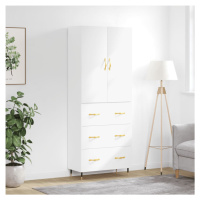 vidaXL Skříň highboard bílá 69,5 x 34 x 180 cm kompozitní dřevo