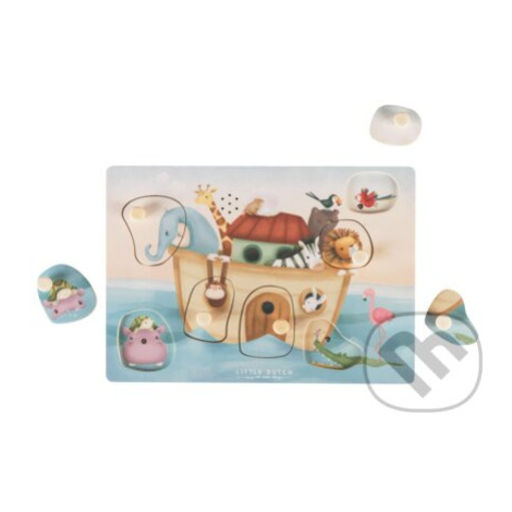 Noemova archa (Vkladacie puzzle so zvukom) - puzzle z kategorie Maxi dílky Little Dutch