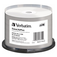 VERBATIM DVD-R(50 ks)/Spindle/16X/4.7GB/DataLife Plus Wide Thermal Professional  No ID Brand