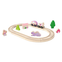 Playtive Dřevěná železnice (princezna)