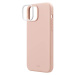 UNIQ Lino MagClick silikonový kryt iPhone 14 růžový