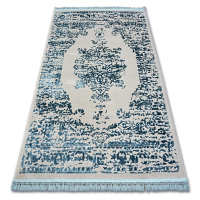 Dywany Lusczow Kusový koberec MANYAS Fegy šedo-modrý