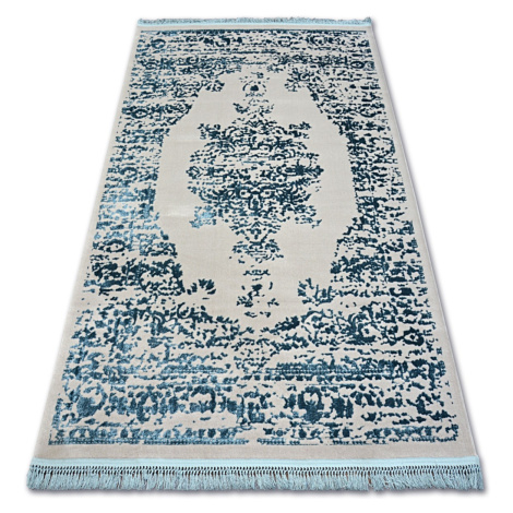 Dywany Lusczow Kusový koberec MANYAS Fegy šedo-modrý