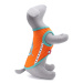 Vsepropejska Shark tričko s obrázkem pro psa Barva: Oranžová, Délka zad (cm): 28, Obvod hrudníku