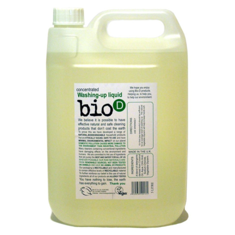 Bio d Prostředek na mytí nádobí náhradní kanystr 5 l Bio-D