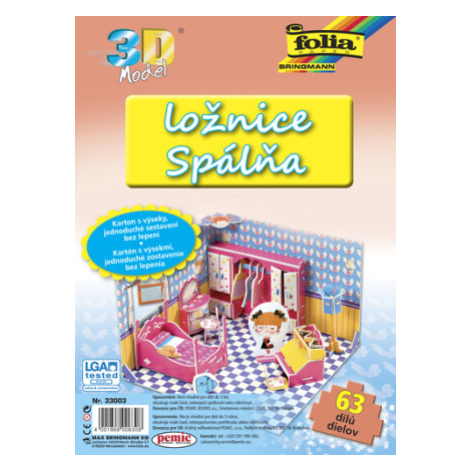 3D model Ložnice Folia