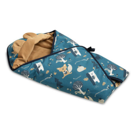 Sensillo Zavinovačka Velvet do autosedačky medvídci