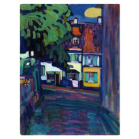 Obrazová reprodukce Murnau Homes on Obermarkt, Wassily Kandinsky, 30 × 40 cm