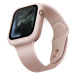 Uniq silikonové pouzdro Lino pro Apple Watch série 4/5 (44 mm), růžová UNIQ-44MM-LINOPNK