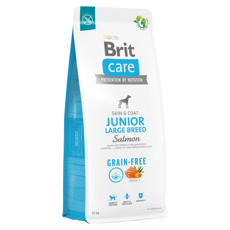 Brit Care Dog Grain-free s lososem Junior Large Breed 12 kg