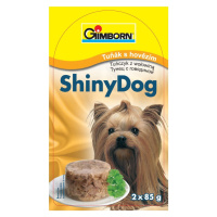 ShinyDog konzerva tuňák+hovězí 2x85g