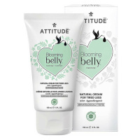 ATTITUDE Blooming Belly přírodní krém na unavené nohy nejen pro těhotné s mátou 150 ml