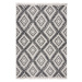 Flair Rugs koberce Kusový koberec Deuce Alix Recycled Rug Monochrome/Black - 160x230 cm