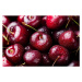 Fotografie Fresh ripe black cherries background Top, Anna Pustynnikova, 40 × 26.7 cm