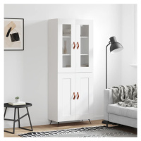 vidaXL Skříň highboard bílá 69,5 x 34 x 180 cm kompozitní dřevo