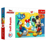 TREFL Mickey Mouse a Kačer Donald 30 dílků