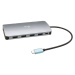 i-tec dokovací stanice USB-C Metal Nano, 2xDP, HDMI, PD, 100W - C31NANODOCKPROPD