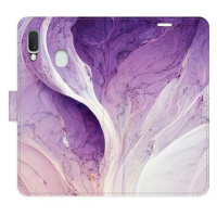 iSaprio flip pouzdro Purple Paint pro Samsung Galaxy A20e