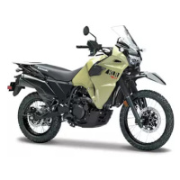 Maisto Motocykl, Kawasaki KLR® 650, Khaki černá, 1:18