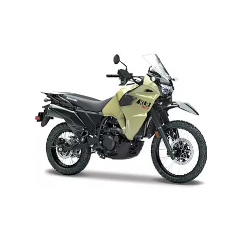 Maisto Motocykl, Kawasaki KLR® 650, Khaki černá, 1:18