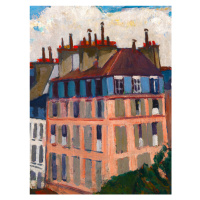 Obrazová reprodukce Rooftops in Paris, Henry Lyman Saÿen, 30 × 40 cm