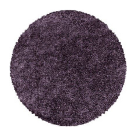 Ayyildiz koberce Kusový koberec Sydney Shaggy 3000 violett kruh Rozměry koberců: 120x120 (průměr