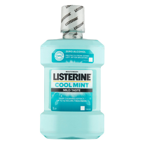 LISTERINE Cool Mint Mild Taste ústní voda 1l