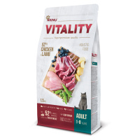 Akinu VITALITY granule pro dospělé kočky kuřecí a jehněčí 1,5 kg