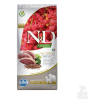 N&D Quinoa DOG Neutered M/L Duck&Broccoli&Asp. 12kg