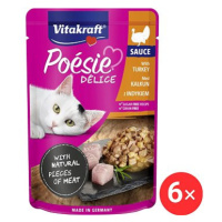 Vitakraft Cat mokré krmivo Poésie Délice krůtí 6 × 85 g