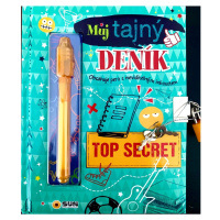 SUN Můj tajný deník na klíček: Top Secret - zelený