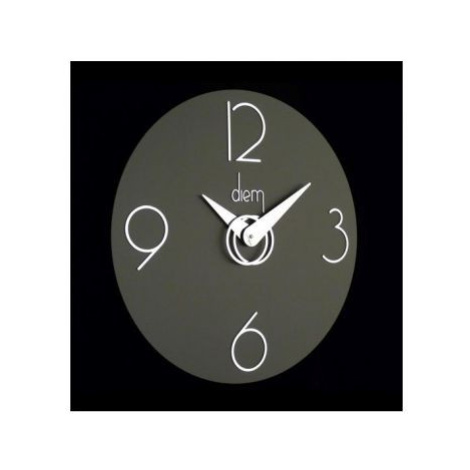 Designové nástěnné hodiny I501N black IncantesimoDesign 40cm FOR LIVING
