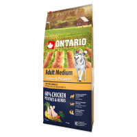 Ontario Adult Medium Chicken&Potatoes granule 12 kg