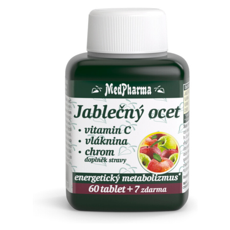 MedPharma Jablečný ocet+vlák.+vit.C+chrom tbl.67