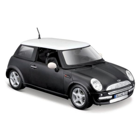 Auto - MINI COOPER, matný černý, 1:24 Maisto