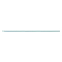 Bílá tyč na sprchový závěs 198 - 275 cm Cameo XL – iDesign