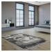 Berfin Dywany Kusový koberec Zara 8372 Grey Star - 80x150 cm