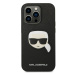 Karl Lagerfeld KLHCP14XSAPKHK hard silikonové pouzdro iPhone 14 PRO MAX 6.7" black Saffiano Karl