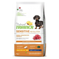 Natural Trainer No gluten mini jehně/rýže granule 7 kg