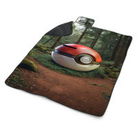 Sablio Plážová deka Pokemon ball Les: 200x140 cm